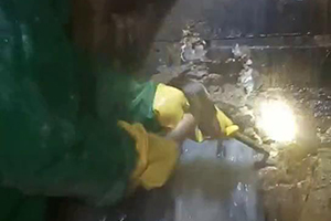 甘南消防水池堵漏施工视频